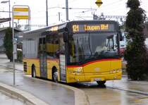 Postauto - Solaris  BE  669367 in Düdingen am 12.09.2015