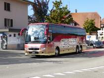 Volvo Reisecar unterwegs in Schwarzenburg am 12.09.2015