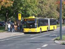 MAN NG 393 Lion´s City GL - DD VS 1601 - Wagen 930 601  Astrid  - in Dresden, Budapester Straße - am 5-Oktober-2015