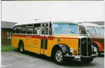 Aus dem Archiv: K�lin, M�riken AG 15'457 Saurer/T�scher (ex Furrer, Schmidr�ti) am 3. Oktober 1998 R�ti/ZH (50 Jahre VZO Gr�ningen)