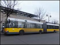 Solaris Urbino 18 der BVG in Berlin am 07.02.2014