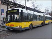 Solaris Urbino 18 der BVG in Berlin am 07.02.2014