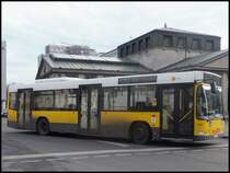 Volvo 7000 der BVG in Berlin am 07.02.2014