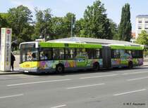 BVG 4170 - Solaris Urbino 18, Rathaus Spandau am 6.8.15