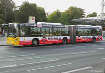 BVG 4507 - Scania Citywide LFA, Rathaus Spandau am 11.8.15