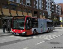 KVG 314 - MB O 530 C2, Kiel HBF am 2.8.15