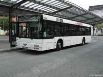 Ein MAN NL 263 der PVG, Peine ZOB am 15.08.15