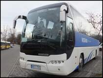 Neoplan Tourliner von Vosaio Travel/Kuti Travel aus Ungarn in Berlin am 07.02.2014