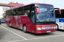 Setra S 415 GT-HD von Rothhaar Reisen am 09.10.2015 in Wissembourg/Frankreich
