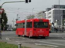 DB Rheinpfalzbus Mercedes Benz O407 G am 09.10.15 in Heidelberg von hinten 
