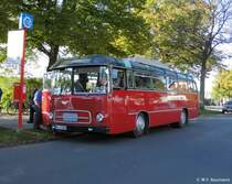 Magirus-Deutz Saturn II VHH Wg. 891 am Verkehrshistorischen Tag, Schöne Aussicht am 11.10.15
