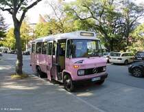 Daimler-Benz O 309 D  Bergziege  PVG Wg. 249 am Verkehrshistorischen Tag, Sternschanze am 11.10.15