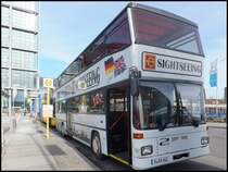 MAN SD 202 vom Sightseeing Berlin in Berlin am 09.02.2014