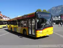 Postauto - Solaris  BE  610535 unterwegs in Interlaken am 21.09.2015