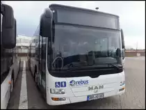 MAN Lion's City von Regionalbus Rostock in Rostock am 12.02.2014