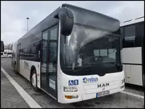 MAN Lion's City von Regionalbus Rostock in Rostock am 12.02.2014