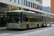 . PT 12563 HESS Postbus mit H�nger aufgenommen am Bahnhof in Innsbruck am 06.10.2015.