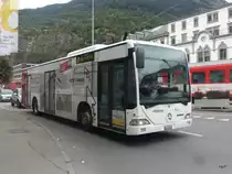Postauto / Ortsbus Brig - Mercedes Citaro VS 241962 unterwegs in Brig am 23.09.2015