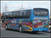 Neoplan Euroliner von Regionalbus Rostock in Rostock am 12.02.2014