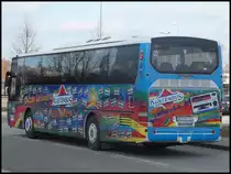 Neoplan Euroliner von Regionalbus Rostock in Rostock am 12.02.2014