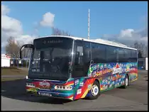 Neoplan Euroliner von Regionalbus Rostock in Rostock am 12.02.2014