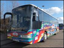 Neoplan Euroliner von Regionalbus Rostock in Rostock am 12.02.2014