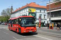 Slowakei / Stadtbus Bratislava: SOR BN 10.5 - Wagen 34031, aufgenommen im Mai 2015 an der Haltestelle  Námestie SNP  in Bratislava.