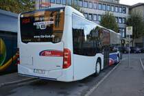 A-RV 780 (Mercedes Benz Citaro der 2. Generation / RBA) steht am 06.10.2015 am Busbahnhof in Lindau.