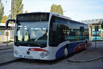 A-RV 780 (Mercedes Benz Citaro der 2. Generation / RBA) steht am 06.10.2015 am Busbahnhof in Lindau.