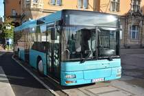 LI-LI 66 steht am Busbahnhof in Lindau. Aufgenommen wurde ein MAN / Stadtbus Lindau / 06.10.2015.