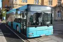 LI-LI 66 steht am Busbahnhof in Lindau. Aufgenommen wurde ein MAN / Stadtbus Lindau / 06.10.2015.