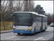 Setra 321 UL von Regionalbus Rostock in Rostock am 12.02.2014