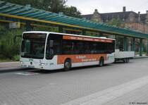 KVG 1103 - MB O 530 II Ü mit Fahradanhänger, Bf. Stade am 17.08.15