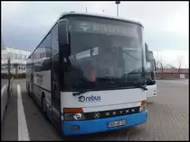 Setra 315 UL von Regionalbus Rostock in Rostock am 12.02.2014