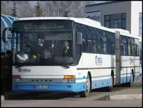 Setra 321 UL von Regionalbus Rostock in Rostock am 12.02.2014