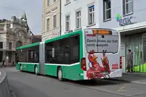 Mercedes Citaro 7015 auf der Linie 30 wartet an der Endstation am Bahnhof SBB. Die Aufnahme stammt vom 21.10.2015.