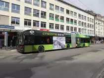 VB Biel - Trolleybus Nr.53 unterwegs auf der Linie 4 in Biel am 24.10.2015