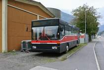 MB 405 ex. Militrtransport Airolo exex. VROG Oberes Glattal abgestellt in Biasca, 06.10.2015.