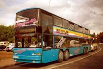 Rarität aus dem Archiv: Neoplan Megashuttle N 4032/4, Frankfurt 90-er Jahre