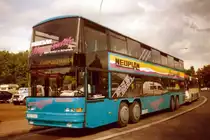 Rarität aus dem Archiv: Neoplan Megashuttle N 4032/4, Frankfurt 90-er Jahre