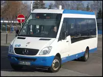 Mercedes Sprinter der Rostocker Stra�enbahn AG in Rostock am 12.02.2014