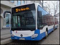 Mercedes Citaro III der Rostocker Stra�enbahn AG in Rostock am 12.02.2014