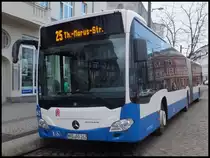 Mercedes Citaro III der Rostocker Stra�enbahn AG in Rostock am 12.02.2014