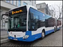 Mercedes Citaro III der Rostocker Stra�enbahn AG in Rostock am 12.02.2014