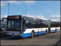 Mercedes Citaro II der Rostocker Stra�enbahn AG in Rostock am 12.02.2014