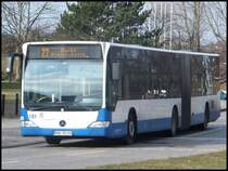 Mercedes Citaro II der Rostocker Stra�enbahn AG in Rostock am 12.02.2014