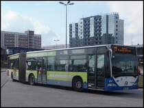 Mercedes Citaro I der Rostocker Stra�enbahn AG in Rostock am 12.02.2014