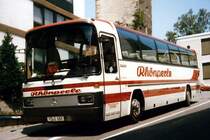 Aus dem Archiv: Mercedes O 303 15 RHS  Rhönperle , Bretten 80-er Jahre