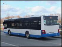 MAN Lion's City der Rostocker Stra�enbahn AG in Rostock am 12.02.2014