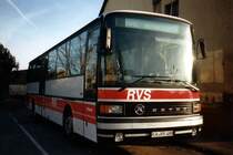 Aus dem Archiv: Setra S 215 UL  RVS , Bad Bergzabern 1990